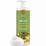 Deoproce Hair Pack Argan Silky Moisture 1000ml / Восстанавливающая маска для волос с аргановым маслом