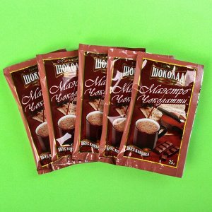 Горячий шоколад «100% крутости», вкус: с коньяком, 125 г. (25 г. х 5 шт.)