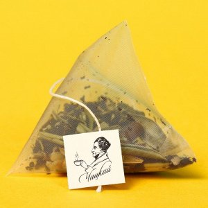 Чай в пирамидке «Чай от разбитого сердечка», вкус: грецкий орех и корица, 3 г.