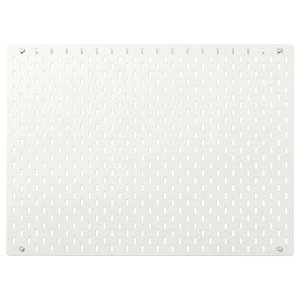 IKEA SKÅDIS СКОДИС Настенная панель, белый76x56 см