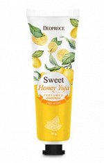 Deoproce Sweet Yuja Perfumed Hand Cream 50g / Парфюмированный крем для рук с экстрактом юдзу