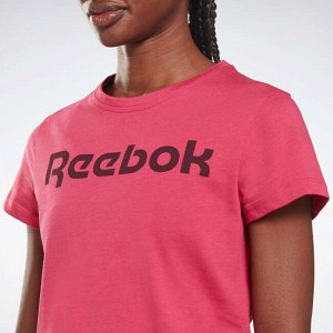 Футболка для фитнеса женская Reebok красная REEBOK