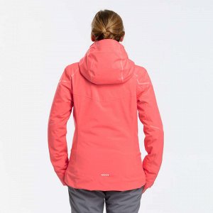 DECATHLON КУРТКА ЛЫЖНАЯ ЖЕНСКАЯ КОРАЛЛОВАЯ 580 WEDZE