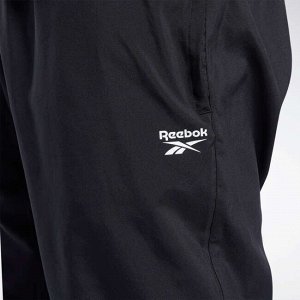 Брюки для фитнеса и кардио тренировок мужские Reebok черные REEBOK