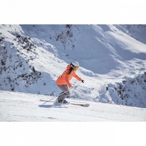 Брюки лыжные для трассового катания женские серые 580 wedze