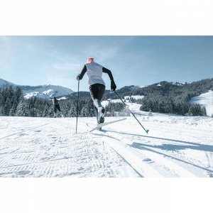 Леггинсы для беговых лыж женские черные XC S TIGHT 500 INOVIK