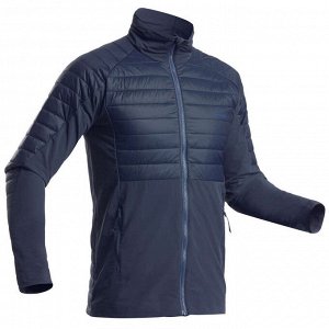 Куртка (слой 2) лыжная для фрирайда мужская темно-синяя FR 900 LIGHT