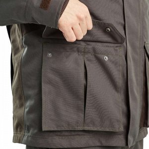 Куртка утепленная водонепроницаемая для охоты 500 solognac