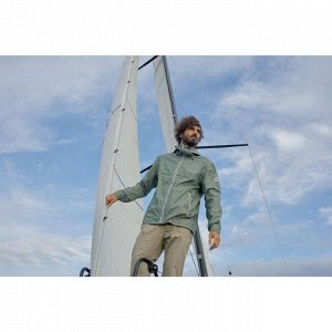 Куртка для парусного спорта водонепроницаемая ветрозащитная мужская SAILING 100  TRIBORD