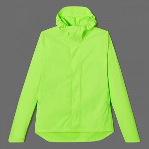 Куртка-дождевик мужская для велопоездок 120 видимость по стандартам сиз btwin