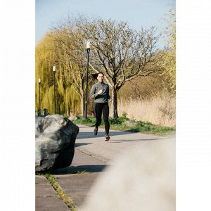 DECATHLON ТАЙТСЫ УТЕПЛЕННЫЕ ДЛЯ БЕГА ЖЕНСКИЕ RUN WARM+ ЧЕРНЫЕ KALENJI