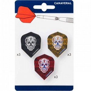 Стандартные оперения для дротиков Skulls canaveral x 3 шт.  CANAVERAL