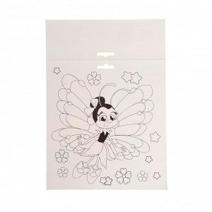 Мозаика стикерная форменная «Милая бабочка». Набор для творчества