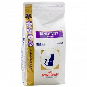 Royal Canin  SENSITIVITY CONTROL FELINE (СЕНСИТИВИТИ КОНТРОЛЬ ФЕЛИН)
диета для кошек при пищевой аллергии/непереносимости