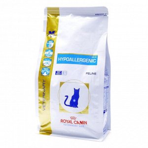 Royal Canin  HYPOALLERGENIC FELINE (ГИПОАЛЛЕРДЖЕНИК ФЕЛИН)
диета для кошек при пищевой аллергии/непереносимости