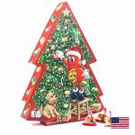 Jelly Belly Advent Calendar 190g - Адвент-календарь в форме ёлочки Джелли Белли. Большой