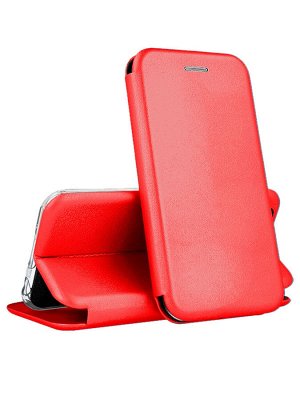 Красный. Чехол книжка на телефон iphone