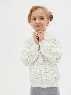 Свитер детский для девочек Mary молочный