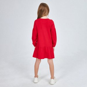 Платье для девочки, красный