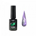 Гель-лак Cat&#039;s eye 12D светоотражающий, 6 мл №6617
