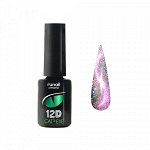 Гель-лак Cat&#039;s eye 12D светоотражающий, 6 мл №6618