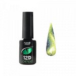 Гель-лак Cat&#039;s eye 12D светоотражающий, 6 мл №6621