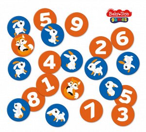 Игра настольная "Смелые зайцы" Baby Toys Gаmes