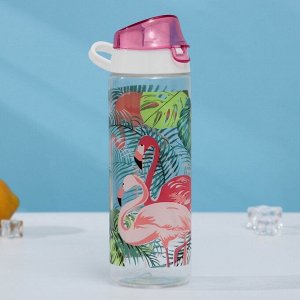 Бутылка пластиковая 750 мл "Фламинго"