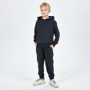 Комплект (джемпер, брюки) для мальчика, графитовый