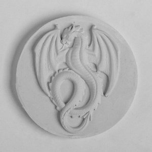 Молд силикон "Дракон" 5,2х6,8 см, вес изд 3.2гр.
