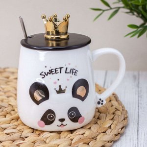 Кружка &quot;Sweet life panda crown&quot; (440 ml)