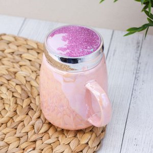 Кружка "Coloring", pink (510 ml)