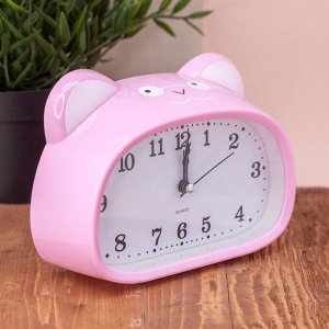 Часы-будильник &quot;Cute animal&quot;, pink