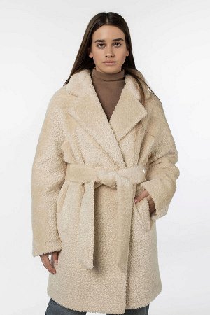 02-3071 Пальто женское утепленное (пояс)