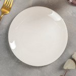 Тарелка десертная White Label, d=17,5 см, цвет белый