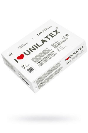 Презервативы Unilatex, ultrathin, ультратонкие, 19 см, 5,4 см, 144 шт.