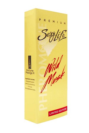 SexyLife Духи с феромонами Wild Musk №7 философия аромата Honey Aoud (Montale), женские, 10 мл