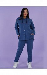 Престиж костюм женский индиго