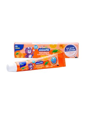 LION "Кодомо" Зубная паста  40гр "Апельсин" (Orange) /36шт/ Таиланд, (тай.версия)