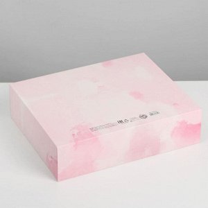 Коробка складная подарочная «Любимой дочке», 31 x 24,5 x 9 см