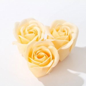 Набор «Вдохновляй красотой» мыльные розы 8 шт, бомбочки для ванн 4 шт х 40 г, аромат ваниль