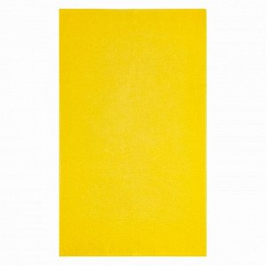 Полотенце подарочное Этель "Ты делаешь мир прекраснее" желтый, 50х90см, 100%хл, 340г/м2