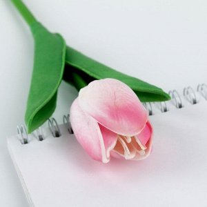Ручка прикол, шариковая, синяя паста, 1.0 мм «8 марта: Тюльпан»