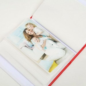 Фотоальбом для фотографий на 96 фото 10*15 см «Сердца, любовь», 16.5*12.5*5 см, МИКС