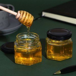 Подарочный набор «Мужской запас» мёд донниковый и лавандовый - 120 г), чай - 40 г,
