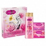 Подарочный набор Camay Мадемуазель (Гель д/душа 250мл + 2 твердых мыла 85г)