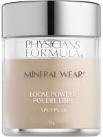 PHYSICIANS FORMULA Пудра рассыпчатая минеральная Mineral Wear SPF 15.тон: прозрачный.12г * #