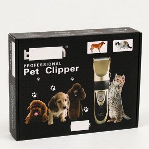 Машинка для стрижки животных "Pet Clipper" электрическа, модель BX-7888