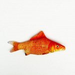 Игрушка &quot;Рыба моей мечты!&quot; с кошачьей мятой, красный карп, 20 см