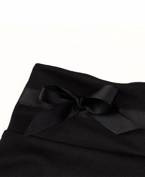 Чёрные школьные брюки для девочки 82481-ДШ21